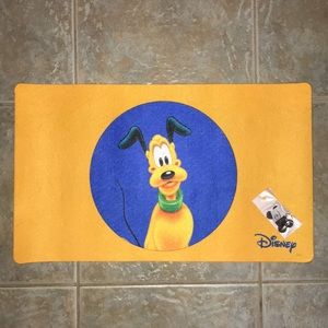 NEW DISNEY dog mat and dog tag